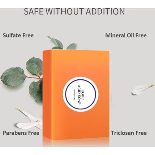 Dark Black Skin Lightening Soap Kojic Acid Whitening Soap Kojic Acid Glycerin Brighten Face Body Skin Bleaching Soap