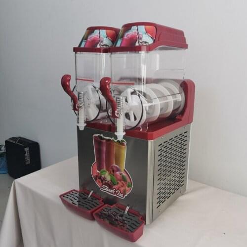 Commercial Snow Melting Machine 3 Tank Smoothies Machine Ice Slush Machine