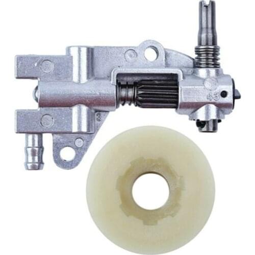 Oil Drive Pump Worm Gear Replacement Kit For Chinese Chainsaw 5200 4500 5800 52cc 45cc 58cc Spare Parts