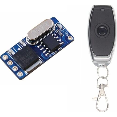 DC3.7V5V12V Miniature Mini Remote Control Switch Battery Power Supply Led Light Small Switch Module Power On And Off Receiver