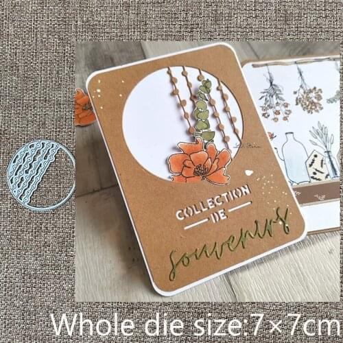 New Design Craft Metal stencil mold Cutting Dies stripe hole ring decoration scrapbook die cuts Album Paper Card Craft Embossing