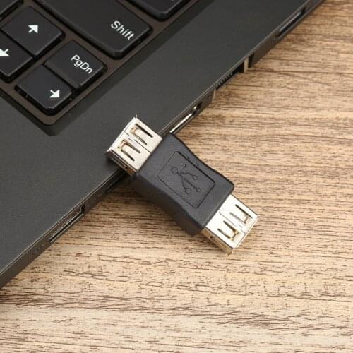 USB 2.0 Type A Female to Female Coupler USB Adapter Connector to F / F Converter Application in Lighting