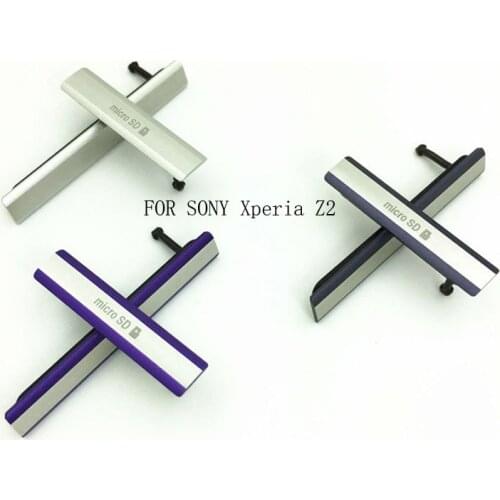 Z2 Dust Cover Micro SD + SIM + USB Charging Port is Inserted Into USB For SONY Xperia Z2 Dust Plug