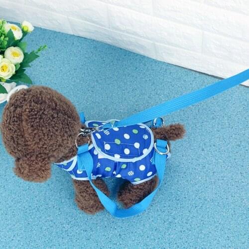 Dog Carrier Backpack 3 in 1 Pet Handbag Shoulder Bag with Traction Rope Chest Strap Outdoor Puppy Cat Portable Messenger Bag