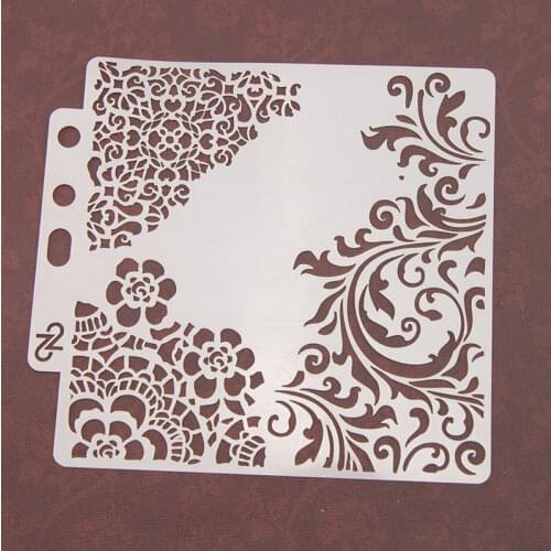 NCraft Stencil S53 Scapbook Stencil Cake Decorating Tool scrapbooking