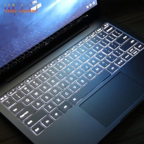 Ultra thin TPU laptop Keyboard Cover Skin Protector for XIAOMI MI NOTEBOOK Air 12 13 PRO 15 for Mi Gaming laptop 15.6 inch