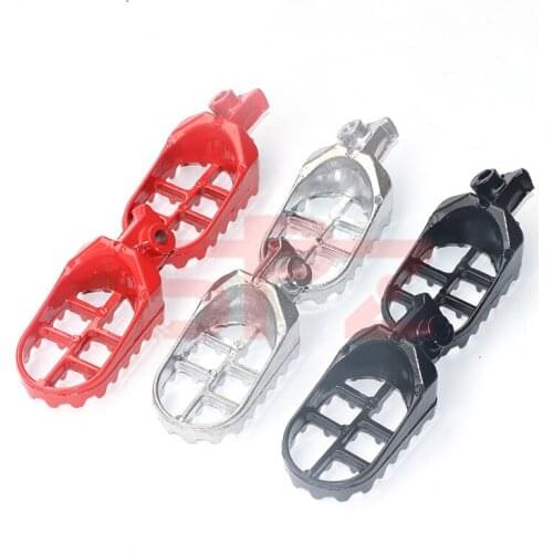 Motorcycle universal pedal studs suitable for Yamaha PW50 PW80 TW200 pedal pedal front pedal black