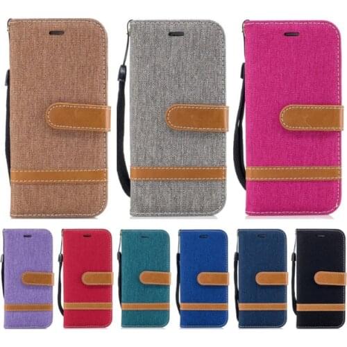 Cowboy Jean PU Wallet Case For Huawei Honor 8A 8C 7A 7C 7X Mate 20 Pro 10 9 P30 Lite P20 P10 Y7 P Smart 2019 P9 Mini Y9 2018 Y5