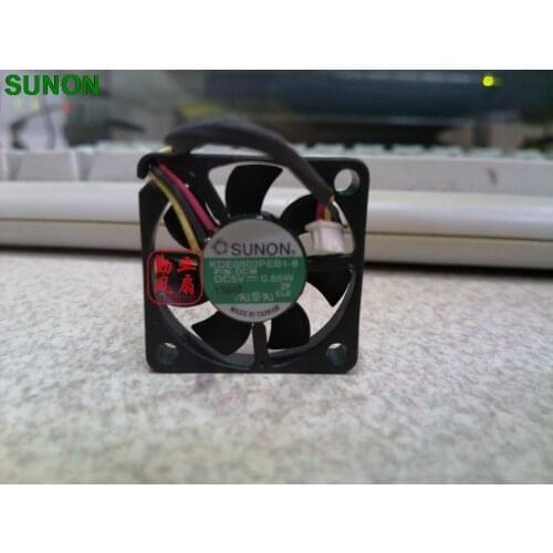 For Sunon KDE0503PEB1-8 3cm 3007 30x30x7mm 30mm DC 5V 0.65W server inverter Cooling Fan