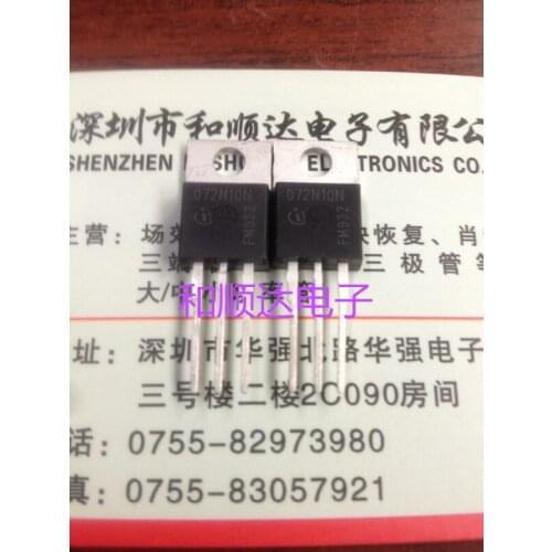 5PCS/ IPP072N10N3G 072N10N TO-220 100V80A TO220