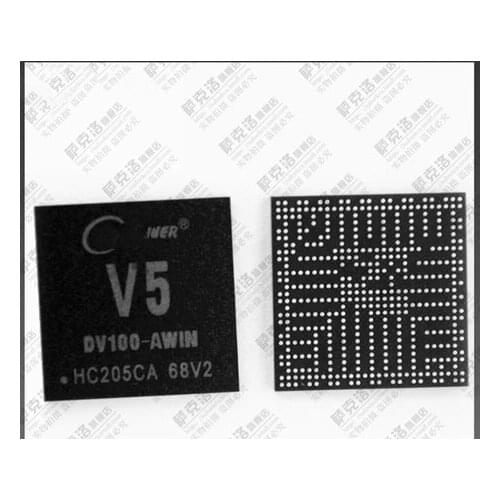 5pcs New ALLWINNER V5 DV100 BGA 4K intelligent video processor chip