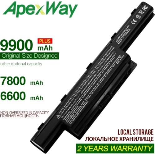 ApexWay 9900mAh Battery For Acer Aspire 4741 4741G 4251 5741 5750G AS10D81 AS10G3E AS10D41 AS10D51 AS10D61 AS10D71 AS10D75