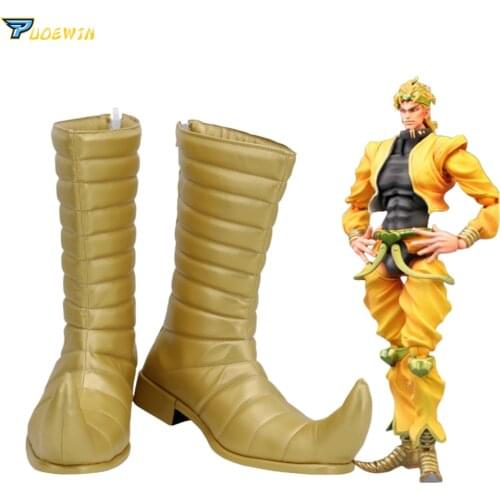 Anime JOJO Dio Shoes Cosplay Shoes Dio Brando Cosplay Boots