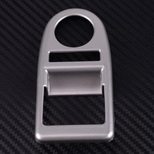 Beler Silver ABS Window Lifting Control Switch Button Frame Cover Trim Fit For Lada Niva