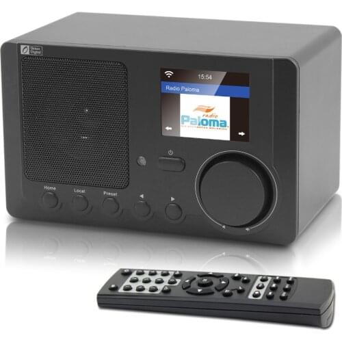 Free shipping WiFi Radio Ocean Digital WR-210CB Internet Radio Multi-language Menu Blueetooth Intelligent radio