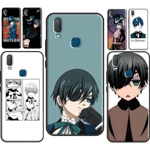Black Butler Ciel Phantomhive Cover For Vivo V20 SE Y11 2019 Y1S Y12 Y17 Y30 Y50 Y81 Y91C V11 Y20 i V17 Neo Phone Case