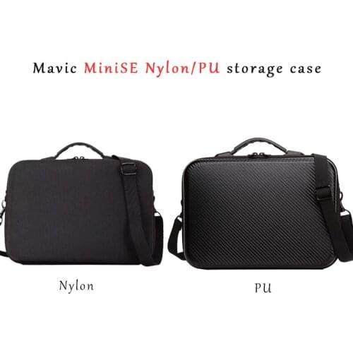 Wear-resistant Portable Storage Bag Travel Outdoor EVA Carrying Case Handbag with Lanyard strape for DJI Mini SE Drone Accessory