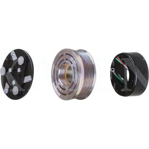 12V A/C Clutch Kit Set for HONDA CIVIC Ac Compressor Clutch Air Conditioning Clutch Pulley 7PK 106MM 35*50*20