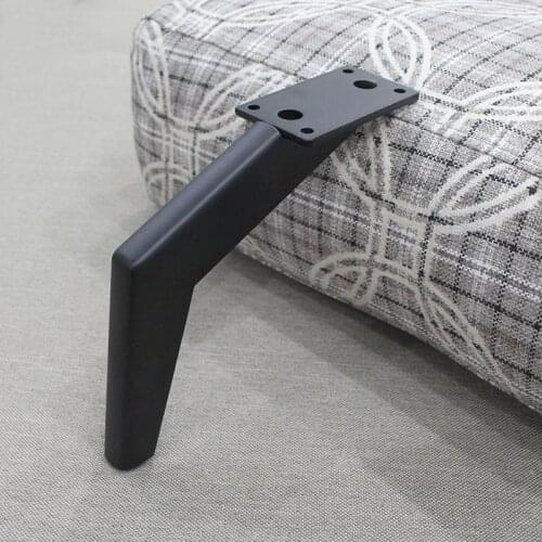 Furniture parts metal furniture leg new design style black chair leg sofa leg