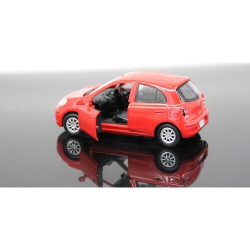 RMZ CITY 1/36 Nissan March Simulation Car Model Diecast Alloy Modelo de automvil Car Toy