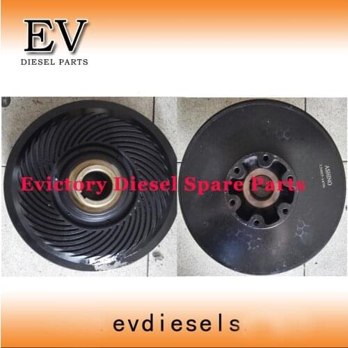 Geunine type H07C H06CT H07C H07CT H07D crankshaft damper pulley 13407-1470A for Bus