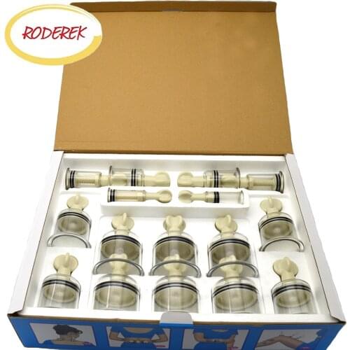 Glass Vacuum Cupping Set for Face Slimming to Improve Blood Circulation and Immunity