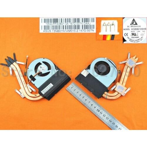 Brand New Laptop Cooling Fan for ASUS k550 X750DP K550D K550DP(Heatsink) CPU Cooler/Radiator