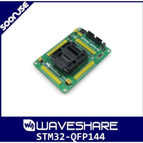 STM32-QFP144, QFP144 LQFP144 STM32F STM32L STM32 Yamaichi IC Test Socket Programming Adapter 0.5mm Pitch