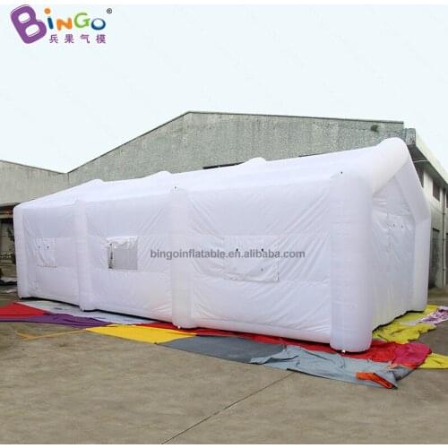 Personalized 11.4X6.4X4.3 meters white gaint inflatable tent / event tent inflatable toy tent