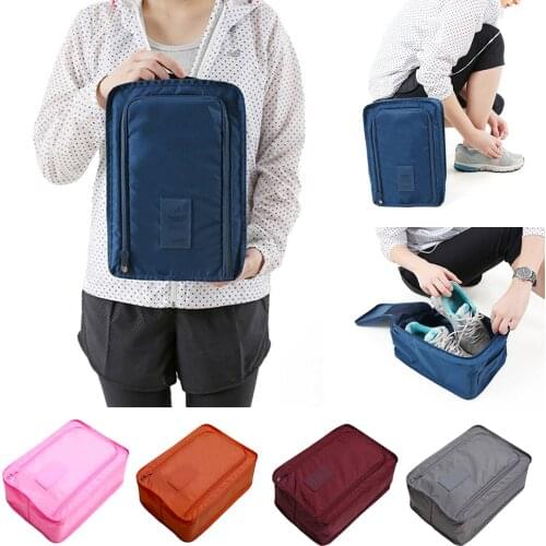 Portable Football Shoe Bag Folding Big Capacity Sports Shoe Box Waterproof Travel Boot Rugby Sports Gym Carry Storage Case