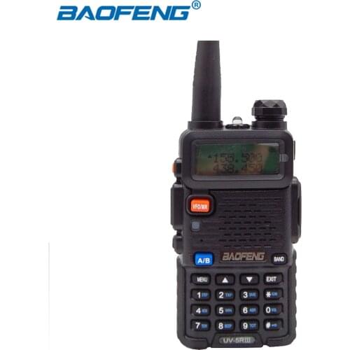 New Baofeng UV-5R Tri-Band Portable Two Way Radio 136-174MHz 220-260MHz 400-520MHz 3 Band Walkie Talkie UV5R UV 1.25M Amateur FM