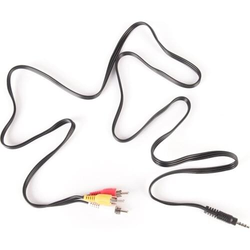 3.5mm Jack Plug Male to 3 RCA High Quality 3.5 to RCA Male Audio Video AV Cable Wire Cord 1.5M SD&HI Adapter Connectors