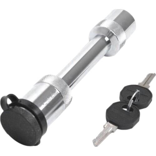 Brand New Durable Tow Hitch Ball Bar Trailer Coupler Lock Pin Heavy Duty Key