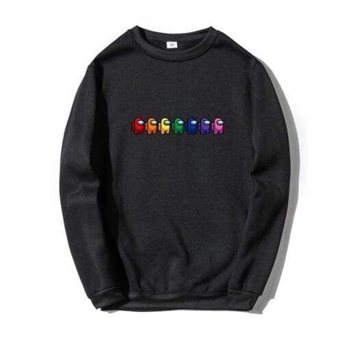 Video Game Sweatshirt Men Impostor Graphic Anime Streetwear Cartoon Hoodies Sudadera Hombre Crewneck Pullovers