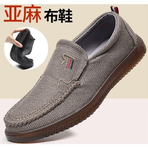 Cloth Shoes Antiskid Shoes Mens Shoes Linen Tenis Masculino Zapatillas Hombre