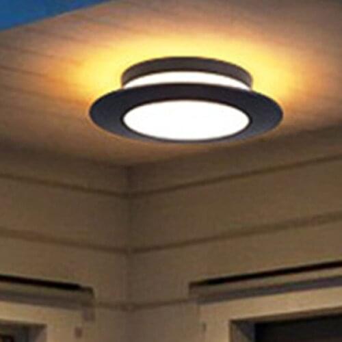 Thrisdar 15/20W Outdoor Porch Wall Lamp Waterproof LED Ceiling Light Corridor Front Door Balcony Ceiling Lamps Wall Light