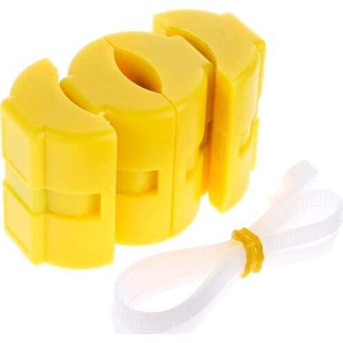 Universal Magnetic Gas Fuel Power Saver For Car Vehicle Reduce Emission Car Magnetic Fuel Saver Yellow Color ABS High Quality