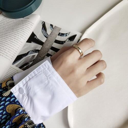 WTLTC Real 925 Sterling Sliver Cubic Zirconia Rings for Women Dainty Layered Thumb Rings Minimalist CZ Stackable Rings Jewelry