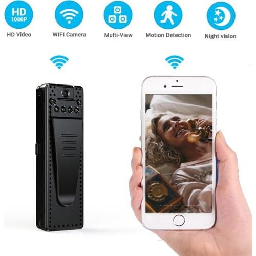 1080P Wifi Mini Camera IR Night Vision Body Car Camcorder Motion Detect Video Recorder Micro Secret Cam Support Hidden TF Card