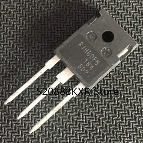 5PCS / RJH60F5DPQ RJH60F5 N Channel IGBT High Speed Switching TO-247 80A600V 100% new original