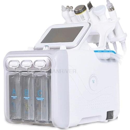6 in1 H2-O2 Hydro Dermabrasion skin lifting Spa Facial Hydro Facial Microdermabrasion Machine Water Dermabrasion
