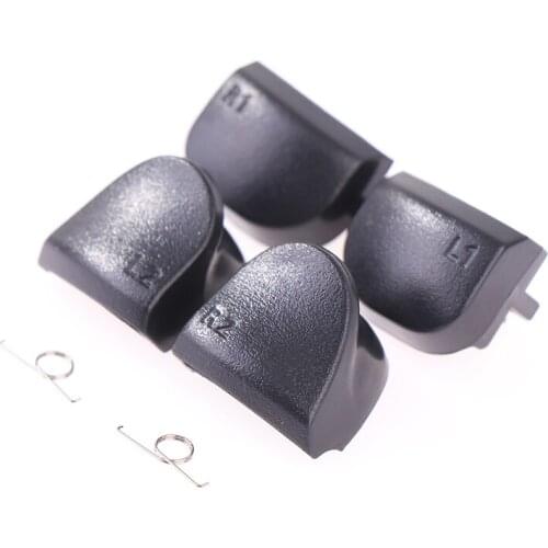 6pcs Replacement For PS5 L1 R1 L2 R2 Button Repair Kits for PS 5 With Spring Trigger Buttons Gamepad Button Replacement Parts