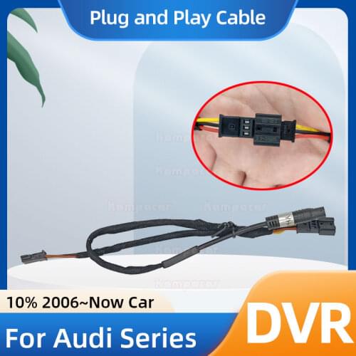 Kampacar AD08-D DashCam for Audi Q8 Q7 Q3 Q2 TT TTS A8 A7 A6 c7 4g A5 f5 A4 b9 A3 8v 8p 1080P Dual Video Recorder Wifi Car Dvr