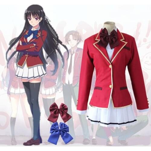 HISTOYE Cosplay Costume The Classroom of the Elite Costume Horikita Suzune Cosplay Clothing for Women Halloween Costuem Party