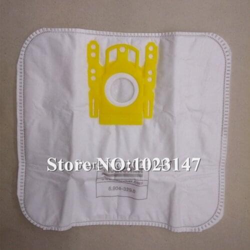 2 piecs/lot Vacuum Cleaner Microfiber Bags Dust Filter Bag Replacement for Karcher VC 6.150 VC 6100 VC 6200 VC 6300