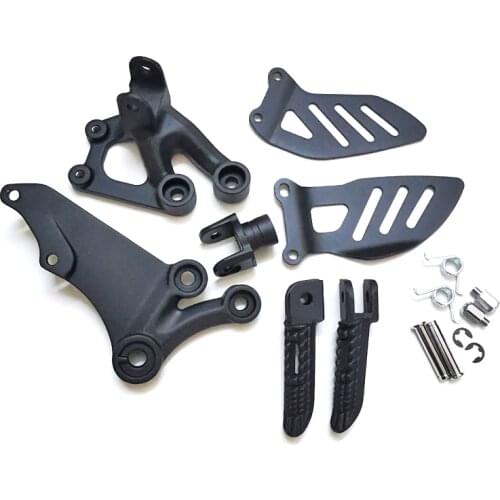 Motorcycle Front Footrest Foot Pegs Set For Suzuki GSXR600 GSXR750 K6 K7 K8 K9 2006 2007 2008 2009 2010