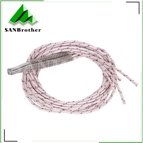 1M/2M Heating tube 6*20mm 12V 24V 50W Ceramic Cartridge Heater Reprap&Mendel For HotEnd J-Head 3D Printer Parts