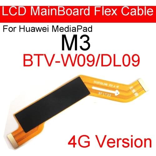 Geniune USB Charger To Mainboard Flex Cable For Huawei MediaPad M3 BTV-DL09 BTV-W09 Motherboard Connector Flex Cable Replacement