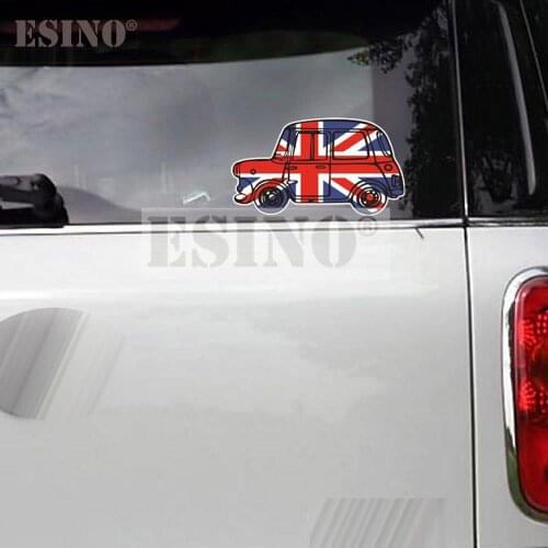 New Car Styling Classical Decal Retro Mini Decoration Stickers for Mini Cooper Clubman Roadster Countryman Paceman Coupe jcw