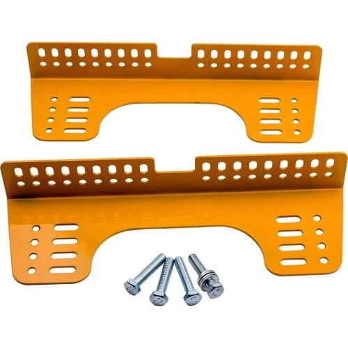 High-Quality Steel Side Mount Brackets for Sparco 004902 COMPETITION RACE Seats Universal Racing Seats Side Mount Brackets Set